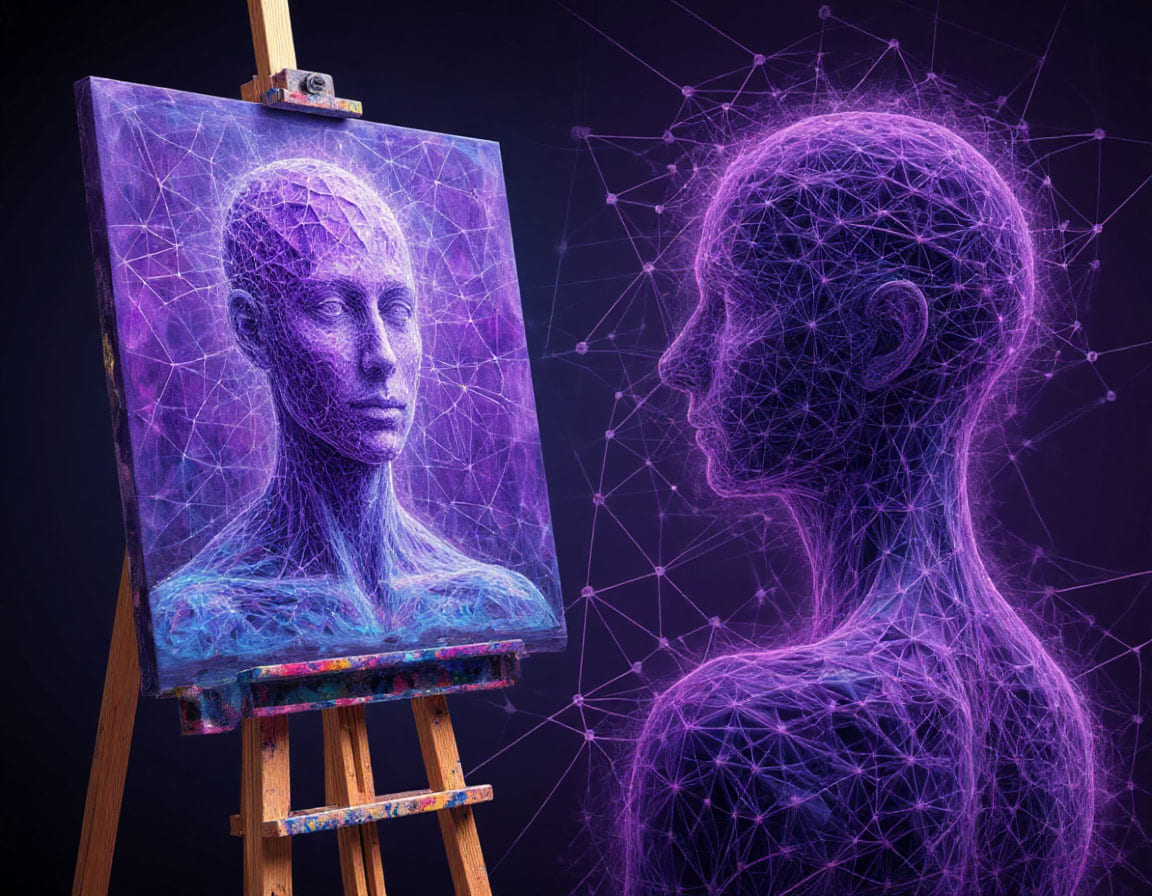 Нейросеть рисует